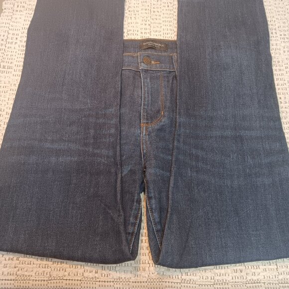 Banana Republic women's Girlfriend Lindsay Premium Denim straight leg jeans 27 - Picture 8 of 15